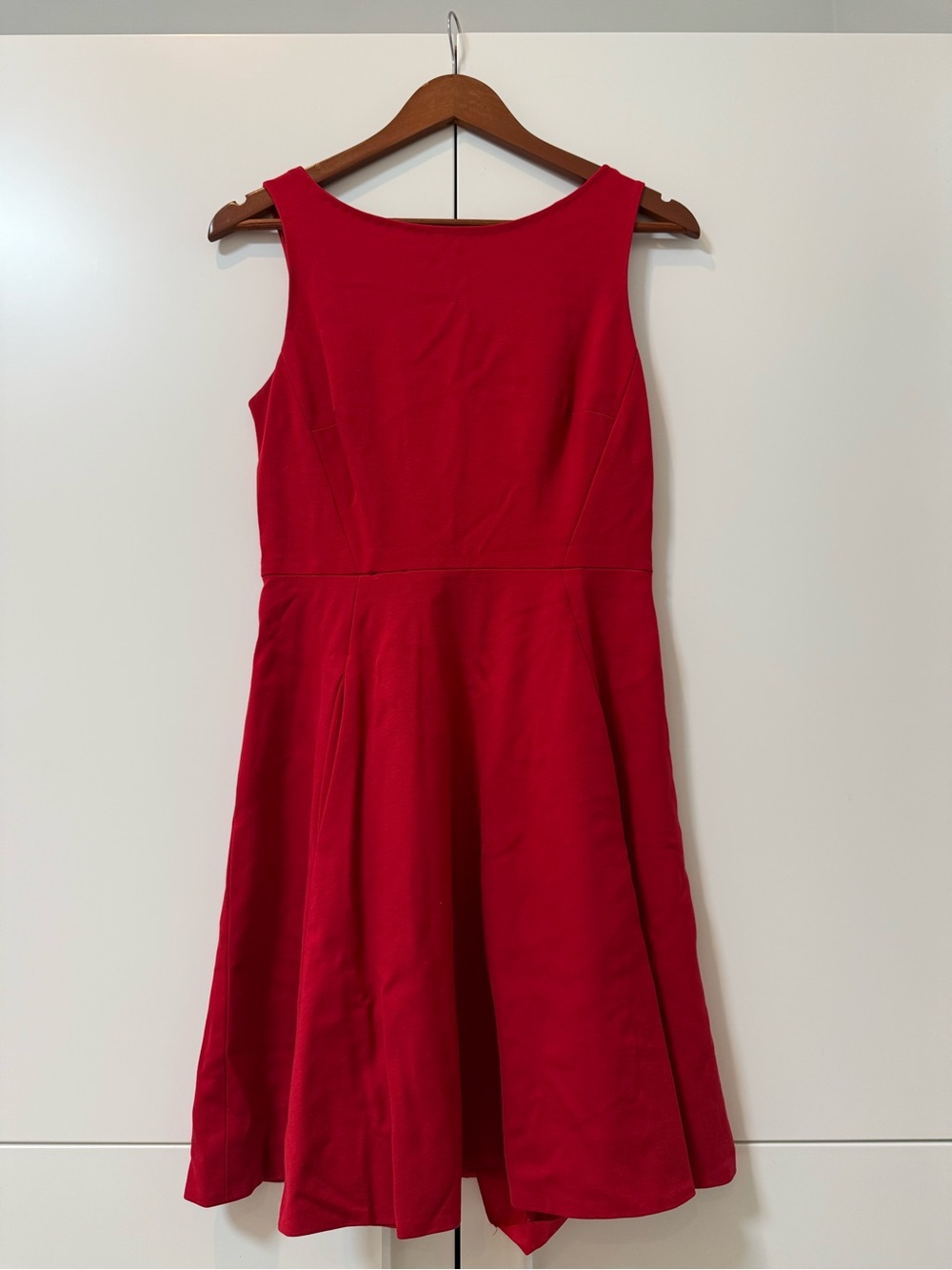 kate spade - Red Bow-Back Fit & Flare Dress